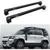 MEFFEE Portapacchi in alluminio Barre portatutto in alluminio per Defender 90 110 2020 2021 2022 2 pezzi