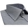Bagariny Camicia uomo Bagariny sartoriale cotone rigato blu regular fit Made in Italy
