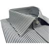 Bagariny Camicia uomo Bagariny sartoriale cotone rigato blu regular fit Made in Italy
