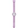 HIP HOP, Collezione Sensoriality, Orologio Donna Aurora Boreale, Cinturino in Silicone Regolabile, Quadrante Bianco, Pratica Chiusura, Cassa 32 mm, Movimento Solo Tempo, Resistente all'Acqua, Lilla