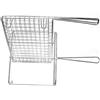 Fraschetti Griglie Graticola per Barbecue Con Piede Cromata con Ribalta 30x40 cm