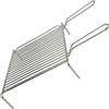 Fraschetti Griglie Graticola per Barbecue Con Piede 35x40 Cromo Pesante