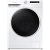 Samsung WD12T504DWW/S3 lavasciuga a caricamento frontale AI Control 12/8 kg Classe A/F 1400 giri/min, Porta nero/bianca + Panel bianco