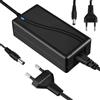 Leikurvo Alimentatore di rete 12 V 6 A AC DC: trasformatore LED 72 W per strisce luminose, monitor, televisori, amplificatori, sistema fotocamere, spina Euro 5,5 × 2,5/2,1 mm