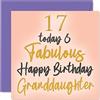 Stuff4 Favoloso biglietto di auguri il 17° compleanno la mamma 17 oggi