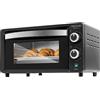 Cecotec Forno da tavolo Bake&Toast 1090 Black, 10 l, 1000 W, timer 60 min, temperatura regolabile fino a 230 °C, teglia, griglia e manico con pinze.