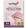 Syntego 10 fogli A4 di carta perlescente luccicante su entrambi i lati, 120 g/m², adatta per stampanti a getto d'inchiostro e laser (rosa)