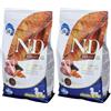 Russo Mangimi SpA Farmina® N&D Brown Agnello Spirulina e Carote Cani Adulti Taglia Mini Set da 2 2x2000 g Mangime