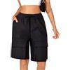 Xinor Pantaloncini Cargo Donna Estivi Bermuda Shorts con Tasche Pantaloni Corti Lunghezza Ginocchio Larghi Vita Alta Comodi