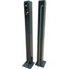 Pali impianto padel sezione quadra mm 80x80 Rete padel art. 7575