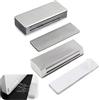 MxyVrix 2 Pezzi Chiusure Magnetiche per Porte, Calamite Forti in Acciaio Inox per Mobili, Armadi, Chiusure Magnetiche per Ante, Calamite per Mobili Chiusura, Forti Magneti per Armadi in Acciaio Inossidabile