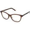 Marc Jacobs Marc 663/G 09Q | Occhiali da Vista Graduati | Prova Online | Plastica | Quadrati | Marrone, Trasparente | Adrialenti