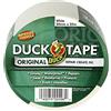 Duck Tape Original - Nastro adesivo telato, in tessuto, per riparazioni, formula migliorata ad alta resistenza, impermeabile, 50 mm x 25 m, bianco