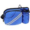 Gisdanchz Marsupio Trekking Uomo Donna Impermeabile con Porta Borraccia Marsupio Montagna Borsa Marsupio Donna Marsupio Sportivo Running Cintura da Corsa con Portabottiglia, Blu Reale