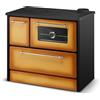 Divina Fire Cucina A Legna Stufa 9 Kw Cappuccino Beatrice L87xP51xH79 Ecodesign