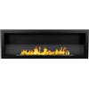Divina Fire Camino a bioetanolo da Incasso a Parete biocamino 120x40 Furore 120