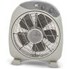 Ventilatore box/da tavolo - 3 velocità grigio chiaro