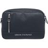 Armani Exchange Essential, Capri, Cinturino Regolabile, Custodia per Fotocamera Uomo, Blu Navy, Einheitsgröße