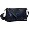 Desigual Borsa da donna Across in poliuretano, colore: nero, Nero