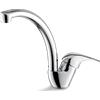 Vema Rubinetterie - Venanza miscelatore Cucina canna tonda girevole - V23060C