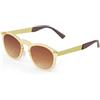 OCEAN Sunglasses IBIZA Occhiali da Sole Moda Uomo e Donna Unisex, giallo trasparente