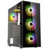 Kolink Observatory HF Glass Black ARGB Case Midi Tower Vetro Temperato No-Power minITX/mATX/ATX