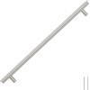vidaXL Maniglie per Mobili 5pz Argento 320mm in Acciaio Inox