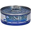 Farmina N&D Cat Ocean Sea Bass & Sardine Shrimp 80 g Mangime