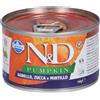 N&D Farmina® N&D Pumpkin Canine Lamb, & Blueberry - Adult Mini Wet Food 140 g Mangime