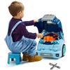 VEVOR Giocattolo Motore, 60 Pezzi, Set Riparazione Auto Meccanico Bambini con Parti Rimovibili, Luci e Suoni, Volante e Clacson, Set Officina Meccanico Resistenti Sicuri per Bambini, Blu