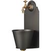 BEL-FER fontana a parete con secchiello 42/PR.5 antracite