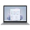 Microsoft Notebook Microsoft Surface Laptop 5 i7-1255U Computer portatile 38,1 cm (15") Touch screen Intel® EVO™ i7 8 GB LPDDR5x-SDRAM 256 SSD Wi-Fi 6 (802.11ax) Windows 11 Home Platino [RBY-00010]
