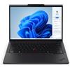 Lenovo Notebook Lenovo ThinkPad T14 Gen 5 (AMD) AMD Ryzen™ 7 PRO 8840U Computer portatile 35,6 cm (14") WUXGA 16 GB DDR5-SDRAM 512 SSD Wi-Fi 6E (802.11ax) Windows 11 Pro Italiano Nero [21MC0017IX]