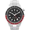 Timex Orologio da uomo Waterbury da 39 mm, con cinturino in acciaio inox, quadrante nero, cassa in acciaio inox TW2W22700