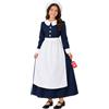 Fun Shack Costume Infermiera Vittoriana Bambina - Vestito Carnevale Cameriera Contadina per Halloween, Compleanni e Party, M