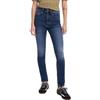 Desigual Pantaloni Lunghi da Donna in Denim Jeans, Blu, 50