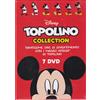 TOPOLINO COLLECTION BOX COFANETTO 7 DVD DISNEY NUOVO SIGILLATO G1