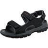 Skechers Tresmen Garo, Sandali Uomo, Nero, 44 EU