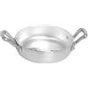 Baldassare Agnelli Pentole Agnelli, FAMA1024, Tegame con 2 Maniglie, Alluminio, Argento Chiaro
