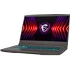 MSI NB GAMING 15,6 THIN, i7-13620H, 16GB, 512GB SSD, RTX 3050 4GB, FREEDOS, B13UC-2059XIT