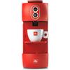 ILLY Macchina da Caffè a Cialde e Caffè Macinato in Polvere Espresso Manuale colore Rosso - 23522