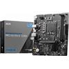 MSI MB H610, PRO H610M-E DDR4, LGA 1700, 2DDR4, 1PCI-Ex16, 1PCI-Ex1, 1M.2, 4SATA3