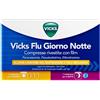 PROCTER & GAMBLE Vicks Flu Giorno Notte 12+4 Compresse