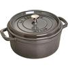 STAUB La Cocotte Casseruola, Ghisa, Grigio Grafite, 18 cm