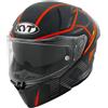 Kyt Casco Moto Integrale KYT R2R CONCEPT Opaco Nero Rosso