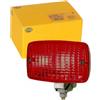 HELLA 2NE 002 985-001 Retronebbia, Alogeno, 12V, Montaggio, esterno, colore diffusore luce rosso, Spina Spina piatta, Sx/posteriore/Dx