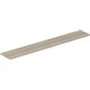 Iconico Home QBE Top/Mensola sp. 2,2 cm, Ingresso, Soggiorno, Camera da letto, Cameretta ragazzi, Studio, 225x35 cm, Rovere