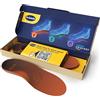 Dr. Scholl's Solette Custom Comfort Dr. Scholl's - Solette per fascite plantare - Solette arco plantare basso o piede piatto per Donna/Uomo misura 40.5-41.5, Solette a piena lunghezza Comfort tutto il giorno CF750