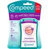 COMPEED Cerottini trasparenti per Herpes labiale, Rapido Sollievo, 15 cerotti