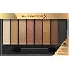 Max Factor Masterpiece Nude Palette, 8 Ombretti dal Colore Intenso, Formula Cremosa Sfumabile, 3 Finish, Tonalità Golden Nudes